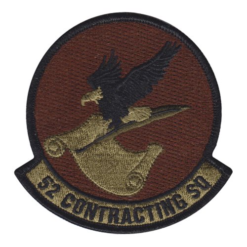 52 CONS Spangdahlem AB U.S. Air Force Custom Patches