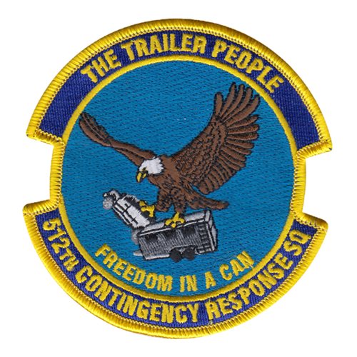 512 CRS Dover AFB U.S. Air Force Custom Patches