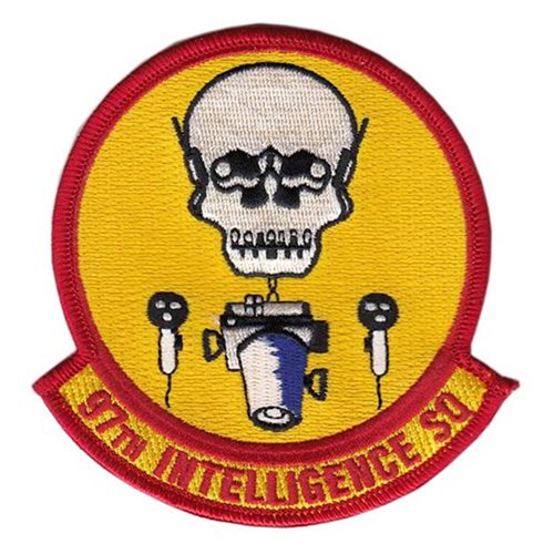 SCHEDULING USAF 97th INTELLIGENCE SQUADRON ORIGINAL AIR FORCE PATCH 