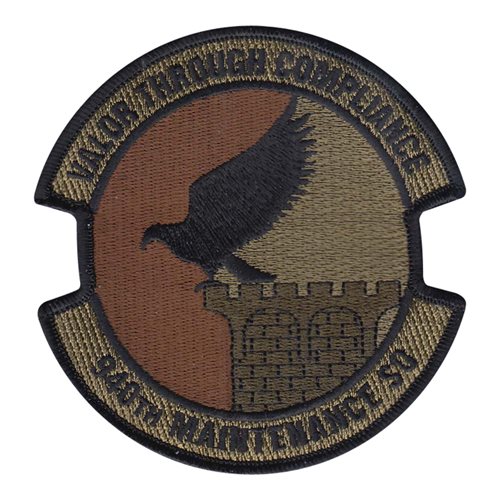 940 MXS Beale AFB, CA U.S. Air Force Custom Patches