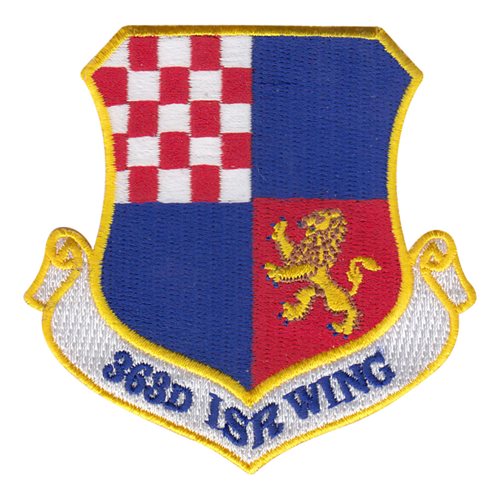 363 ISRW Langley AFB, VA U.S. Air Force Custom Patches