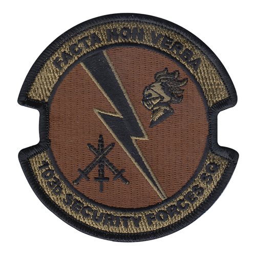 103 SFS ANG Connecticut Air National Guard U.S. Air Force Custom Patches