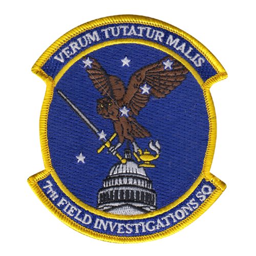 7 FIS Andrews AFB, MD U.S. Air Force Custom Patches