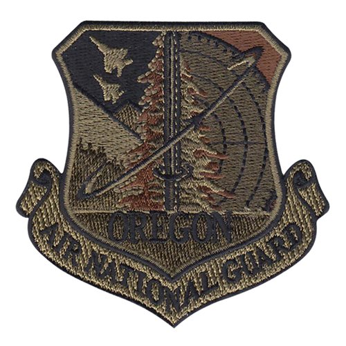 HQ Oregon ANG ANG Oregon Air National Guard U.S. Air Force Custom Patches
