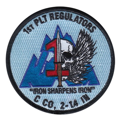 2-14 IN U.S. Army Custom Patches