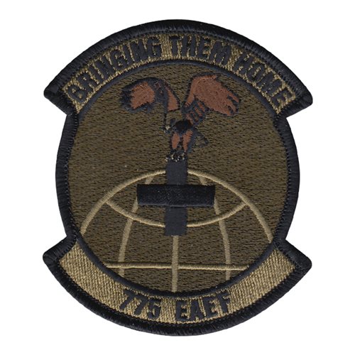775 EAEF Travis AFB U.S. Air Force Custom Patches