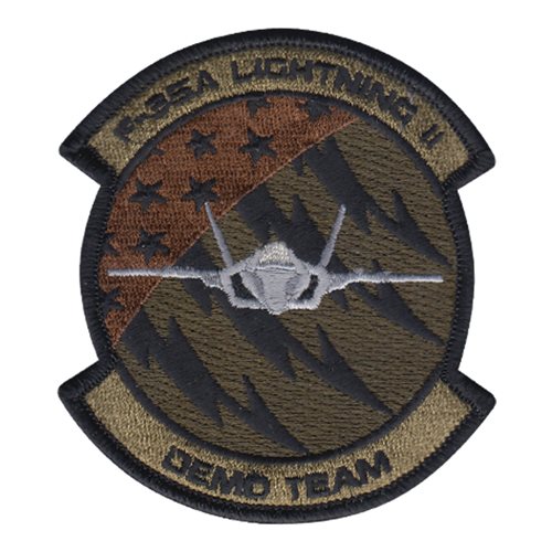 F-35 Demo Team Luke AFB U.S. Air Force Custom Patches