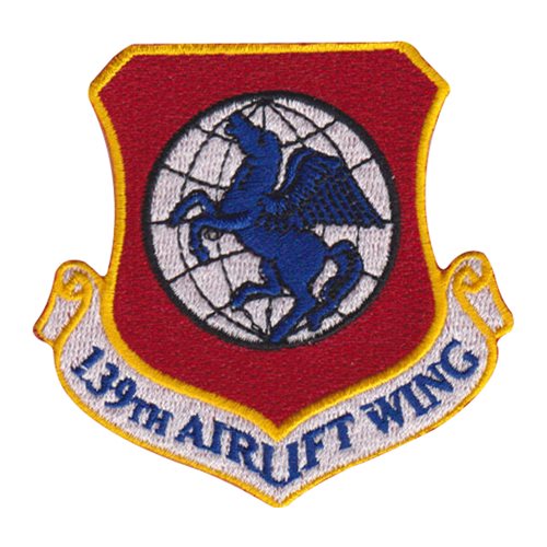 139 AW ANG Missouri Air National Guard U.S. Air Force Custom Patches