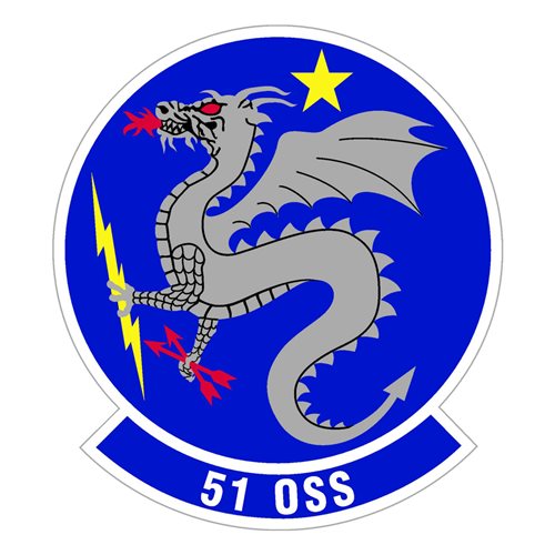 51 OSS Osan AB, ROK U.S. Air Force Custom Patches