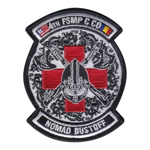 4 FSMP Ft Hood U.S. Army Custom Patches