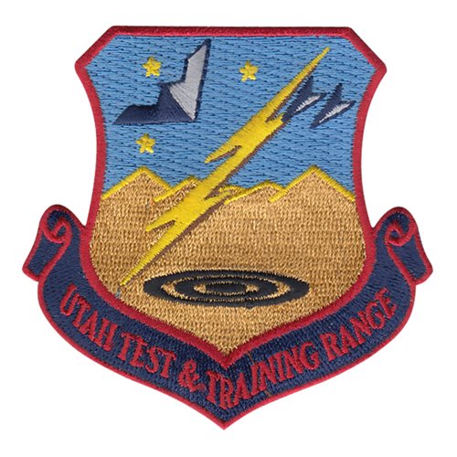 UTTR Hill AFB U.S. Air Force Custom Patches