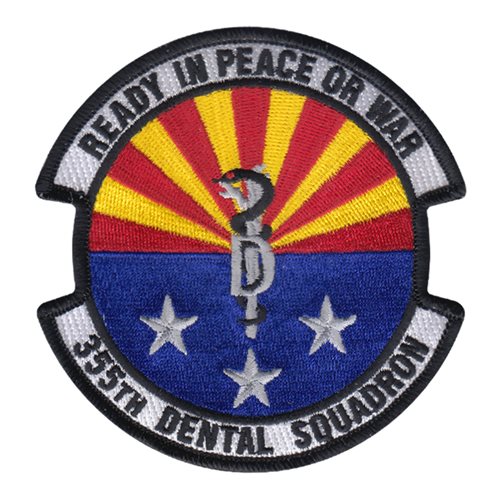 355 DS Davis-Monthan AFB U.S. Air Force Custom Patches