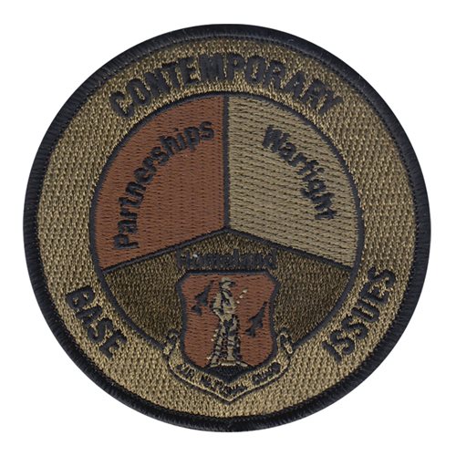 ANG Contemporary Base Issues Course ANG Tennessee Air National Guard U.S. Air Force Custom Patches