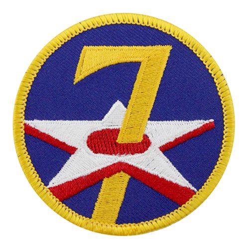 7 AF Numbered Air Forces U.S. Air Force Custom Patches