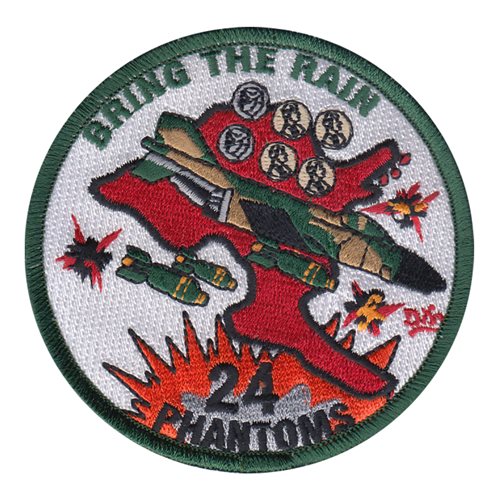 USAFA CS-24 USAF Academy U.S. Air Force Custom Patches