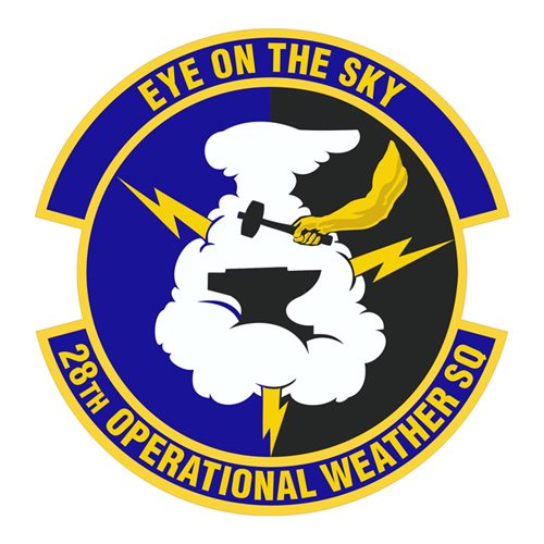 28 OWS Shaw AFB, SC U.S. Air Force Custom Patches