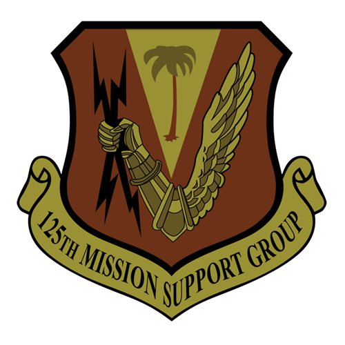 125 MSG ANG Florida Air National Guard U.S. Air Force Custom Patches