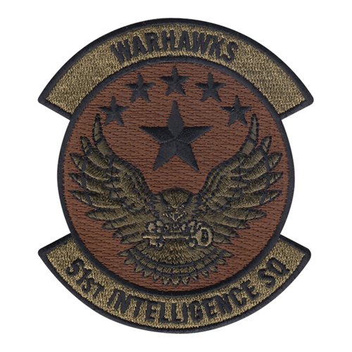 51 IS Shaw AFB, SC U.S. Air Force Custom Patches