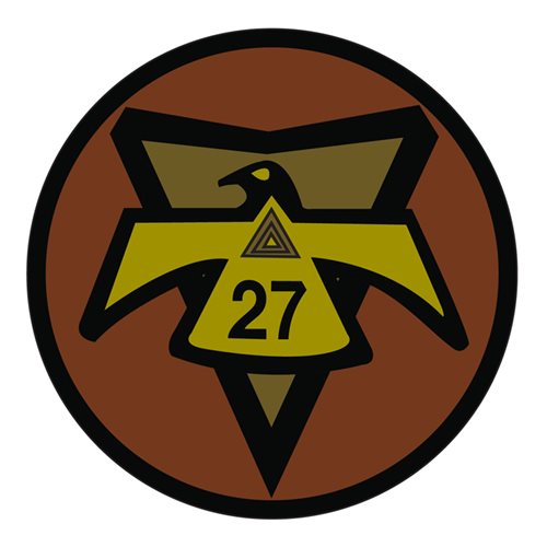 USAFA CS-27 USAF Academy U.S. Air Force Custom Patches