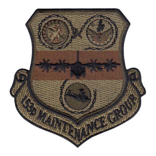 153 MXG ANG Wyoming Air National Guard U.S. Air Force Custom Patches