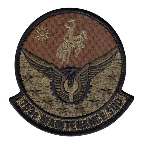 153 MXS ANG Wyoming Air National Guard U.S. Air Force Custom Patches