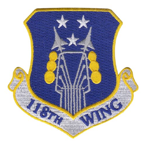 118 WG ANG Tennessee Air National Guard U.S. Air Force Custom Patches