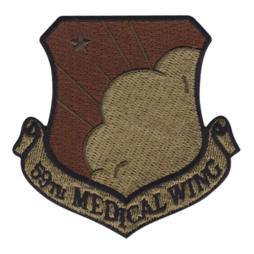 59 MDW Lackland AFB U.S. Air Force Custom Patches