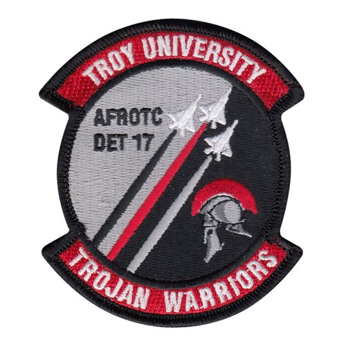 AFROTC Det 017 Troy State University Air Force ROTC ROTC and College Patches Custom Patches