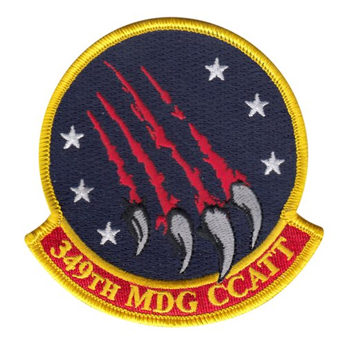 349 MDG Travis AFB U.S. Air Force Custom Patches