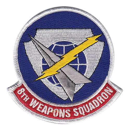 8 WPS Nellis AFB U.S. Air Force Custom Patches
