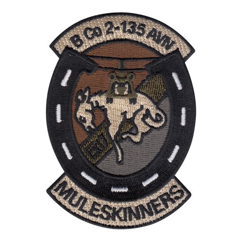 2-135 AVN Space Base Delta 2 U.S. Air Force Custom Patches