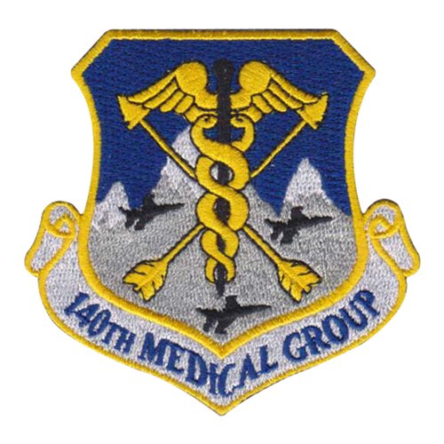 140 MDG ANG Colorado Air National Guard U.S. Air Force Custom Patches