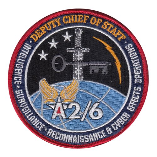 AF/A2/6 Pentagon U.S. Air Force Custom Patches
