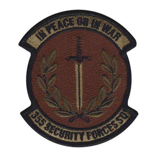 355 SFS Custom Patches | 355th Security Forces Squadron Patches