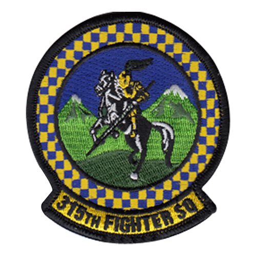 315 FS ANG Vermont Air National Guard U.S. Air Force Custom Patches