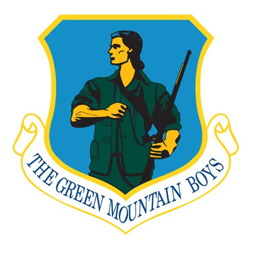 ANG Vermont Air National Guard U.S. Air Force Custom Patches