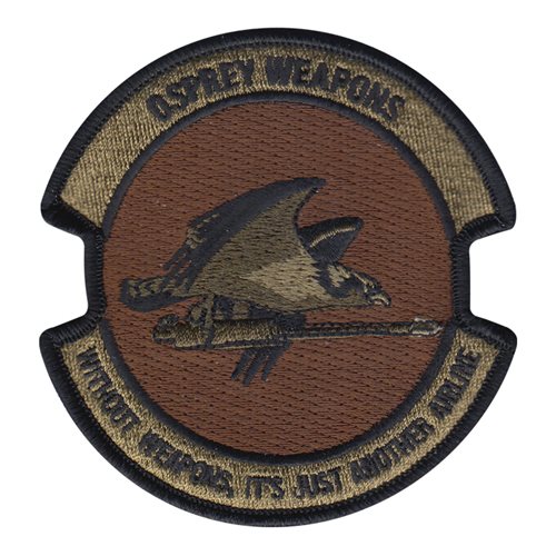 801 SOAMXS Hurlburt Field, FL U.S. Air Force Custom Patches