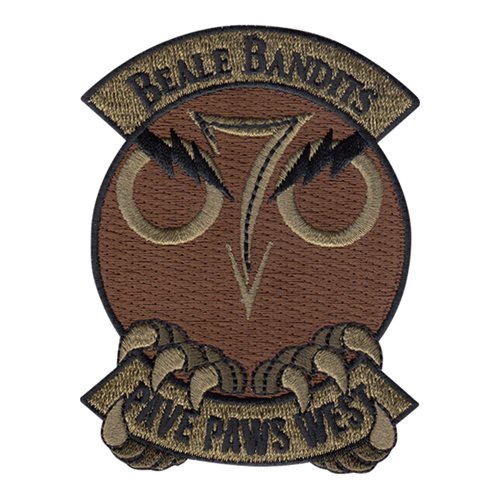 7 SWS Beale AFB, CA U.S. Air Force Custom Patches