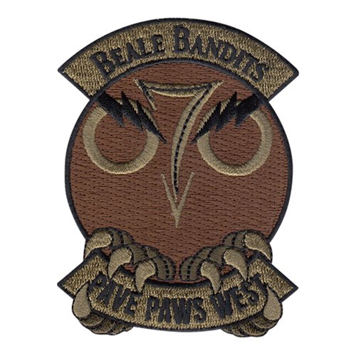 7 SWS Beale AFB, CA U.S. Air Force Custom Patches