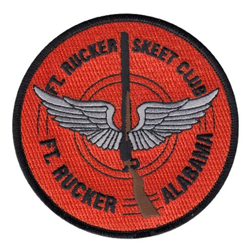Skeet and Trap Club Ft Rucker U.S. Army Custom Patches
