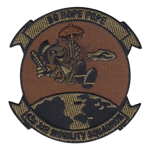 43 AMS Pope Field U.S. Air Force Custom Patches