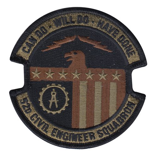 52 CES Spangdahlem AB U.S. Air Force Custom Patches