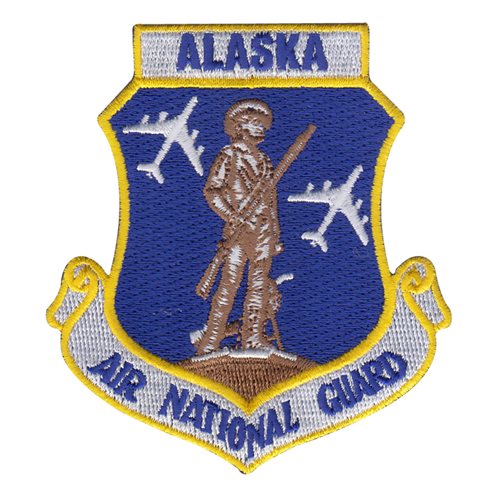 168 ARS ANG Alaska Air National Guard U.S. Air Force Custom Patches