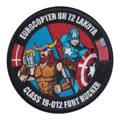 Ft Rucker UH-72 Classes Ft Rucker U.S. Army Custom Patches