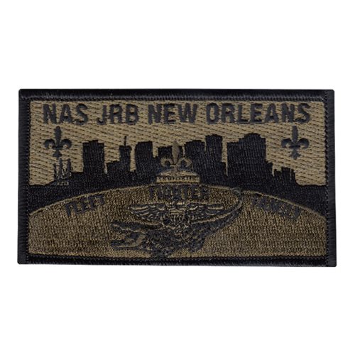 NAS JRB New Orleans U.S. Navy Custom Patches
