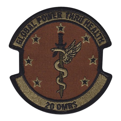 20 OMRS Shaw AFB, SC U.S. Air Force Custom Patches