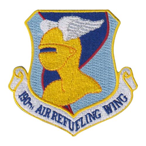 190 ARW ANG Kansas Air National Guard U.S. Air Force Custom Patches