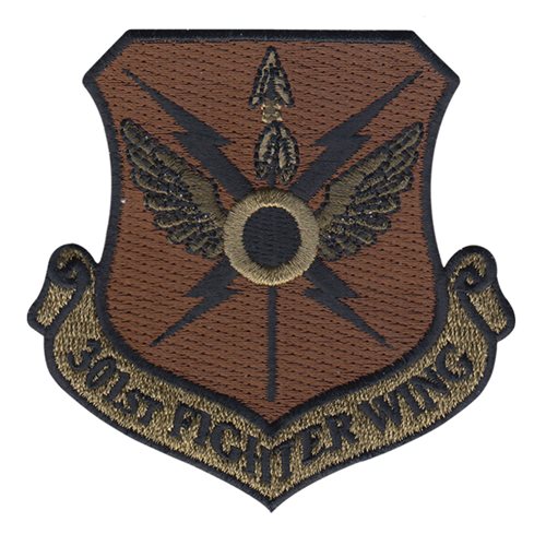 301 FW NAS Fort Worth JRB U.S. Navy Custom Patches