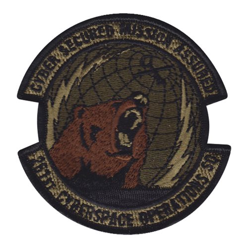 261 COS ANG California Air National Guard U.S. Air Force Custom Patches