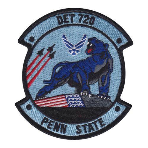 AFROTC Det 720 Pennsylvania State University Air Force ROTC ROTC and College Patches Custom Patches